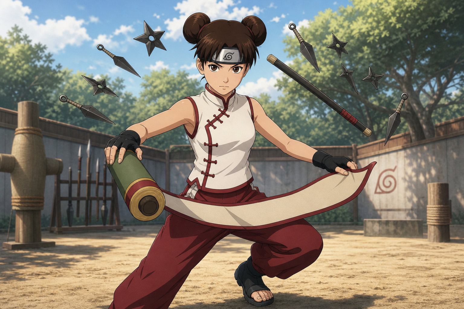 Tenten — Naruto character profile featured artwork