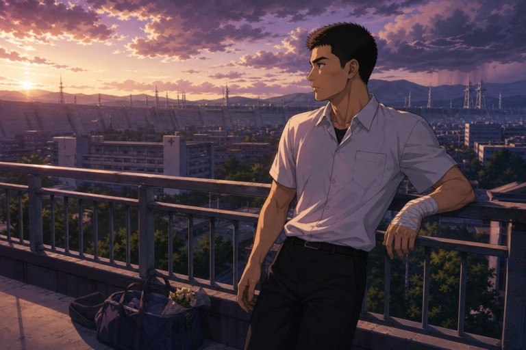 Editorial portrait for Toji Suzuhara: Evangelion Character Profile