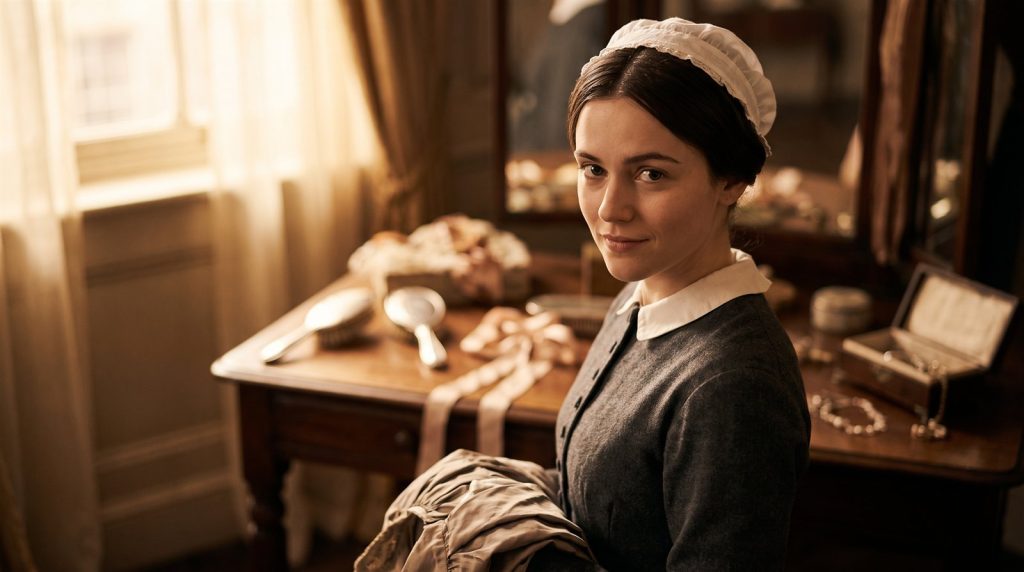 Original fan art of Nancy, Lady Felicity’s maid