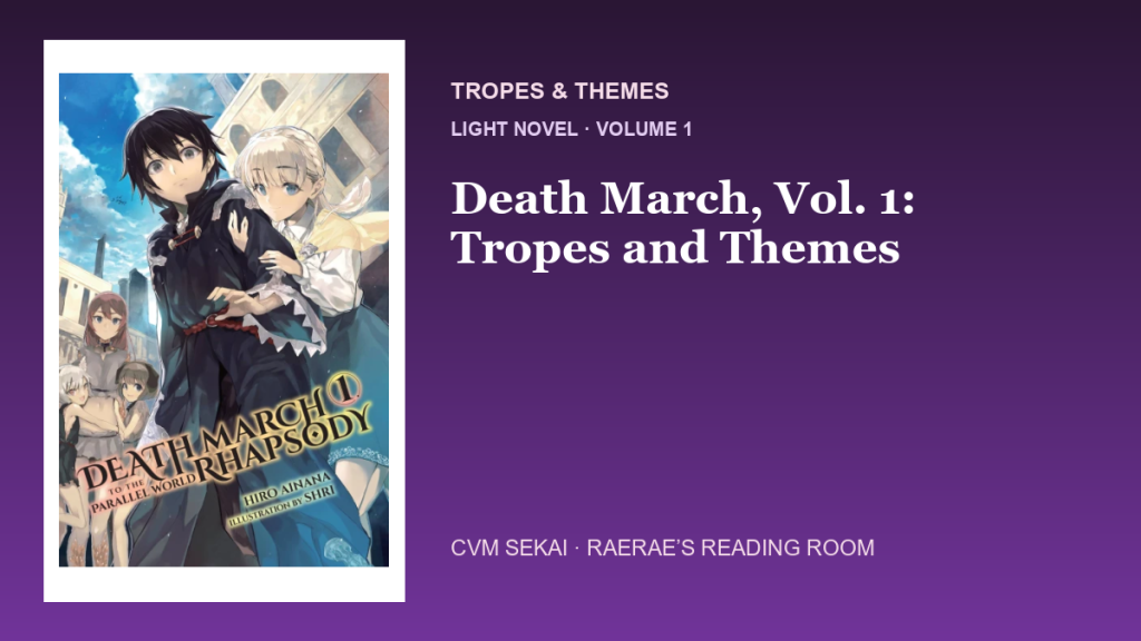 Death March, Vol. 1: Tropes and Themes editorial feature card