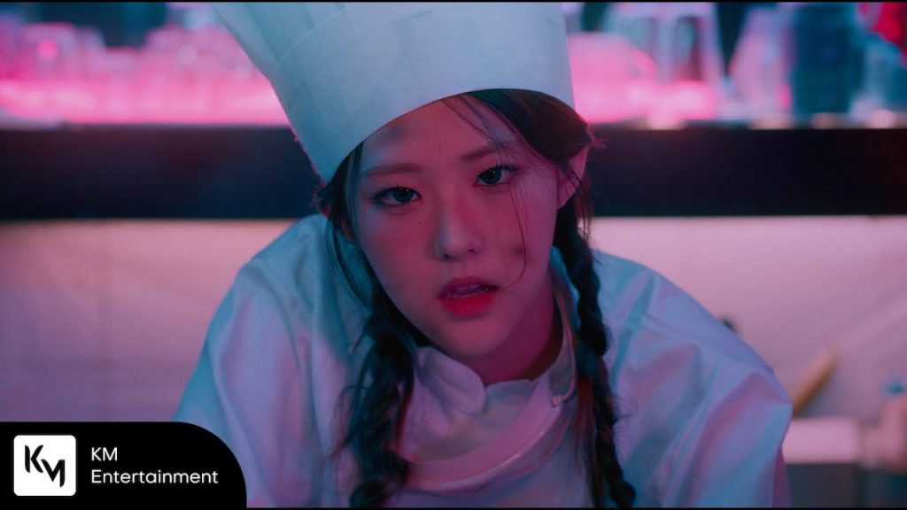 ICHILLIN entering a glitter-coated boss fight in the exact DEMIGOD official music video