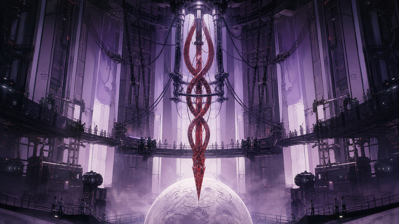 The Spear of Longinus Evangelion lore guide artwork