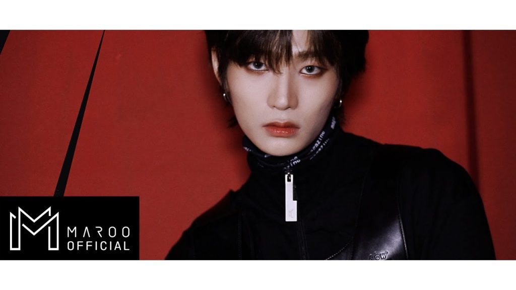 Dongjun in an official GHOST9 individual visual film.