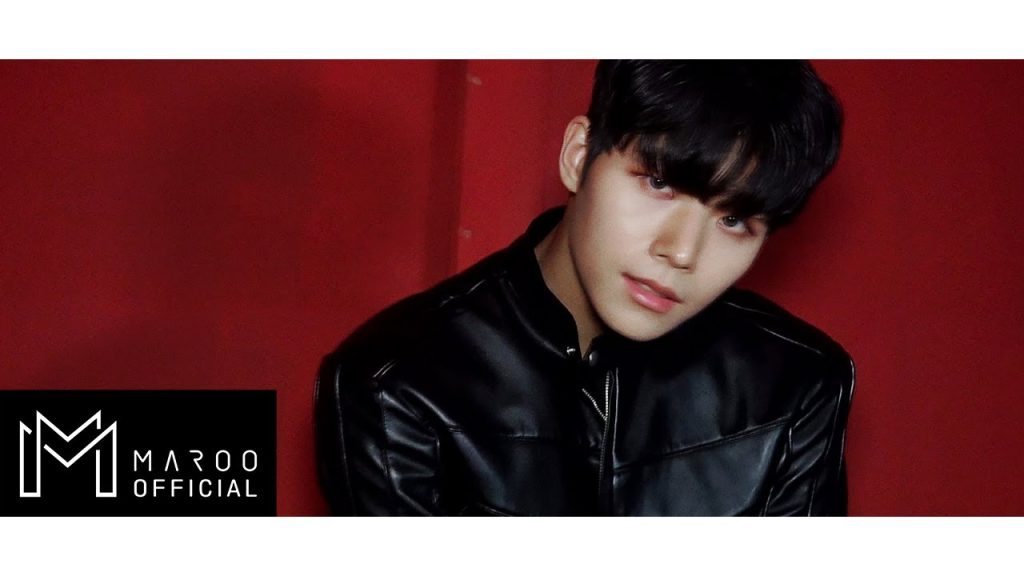 Junhyung in an official GHOST9 individual visual film.