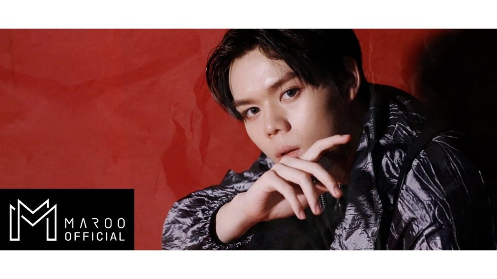 Prince in an official GHOST9 individual visual film.