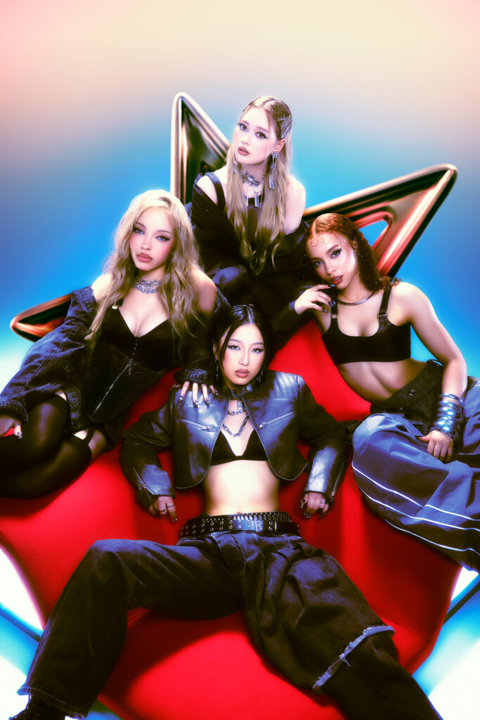 GIRLSET current members Lexi Camila Kendall and Savanna official group photo