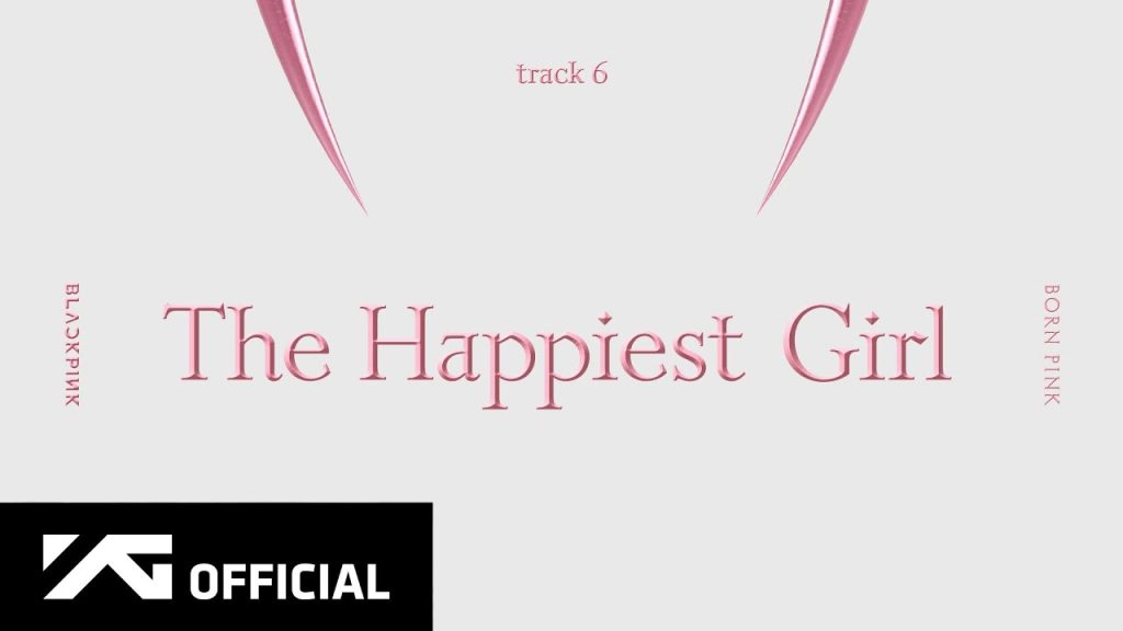 Official BLACKPINK The Happiest Girl album artwork used for the exact audio React