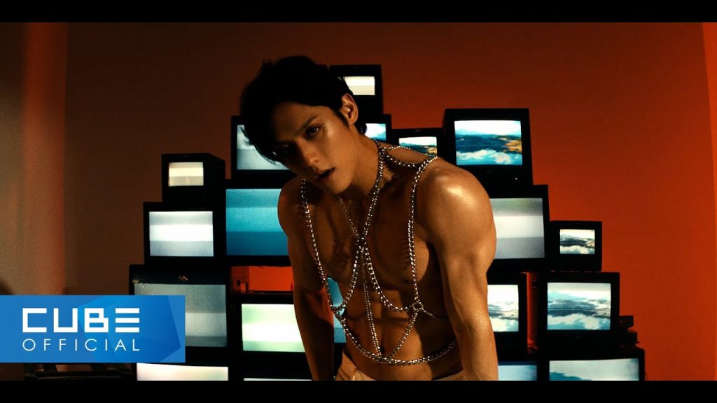 HUTA Lee Minhyuk in the BOOM official music video
