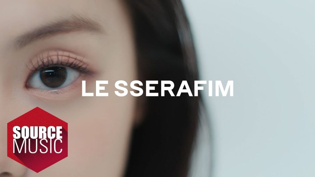Kim Garam in her official pre-debut LE SSERAFIM introduction film