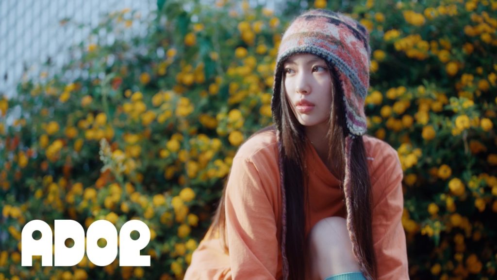 Hyein in her official 2026 Summer of NewJeans individual film.