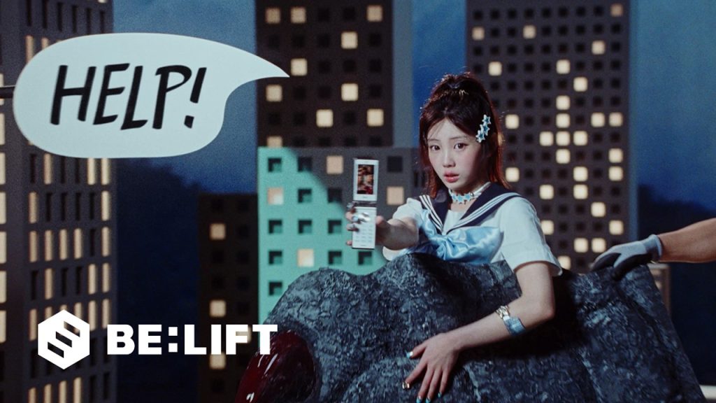 I Got Your Back React: ILLIT, JISOO and MOMOKA Turned Encouragement Into a Magical-Girl Rescue exact official video frame