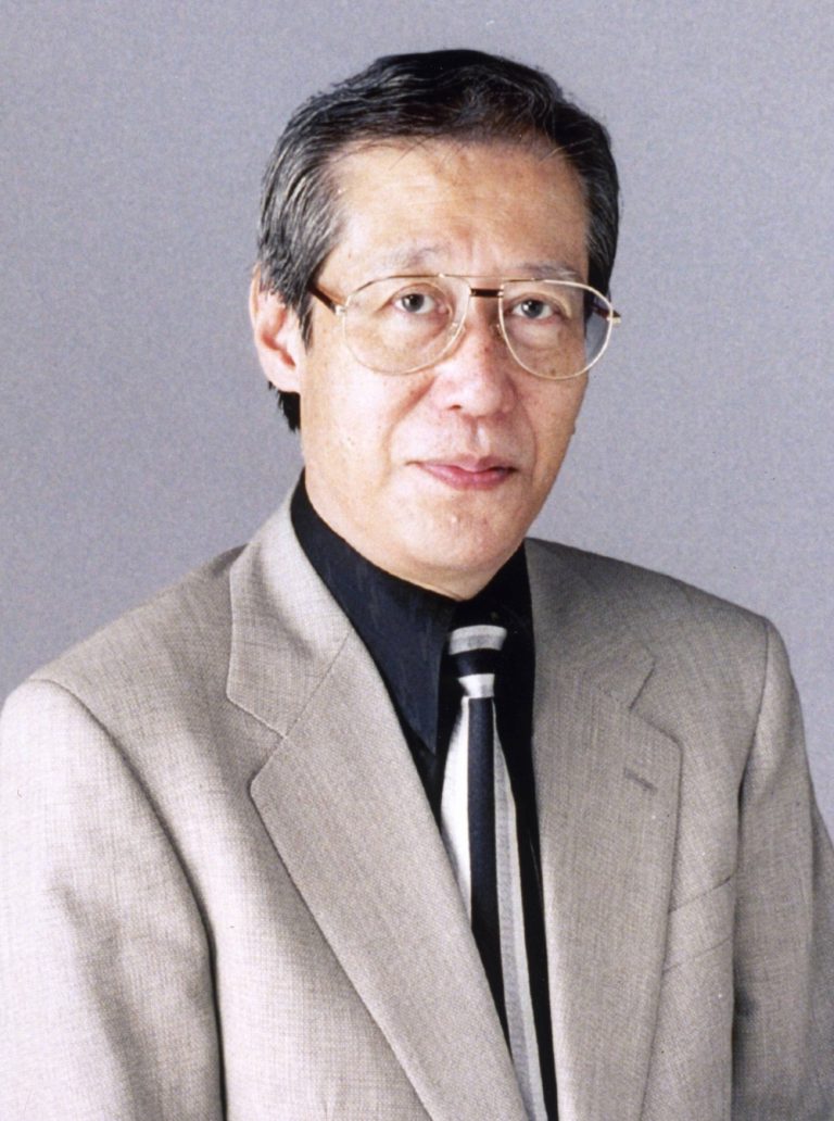 Real portrait of Japanese actor and voice actor Iemasa Kayumi