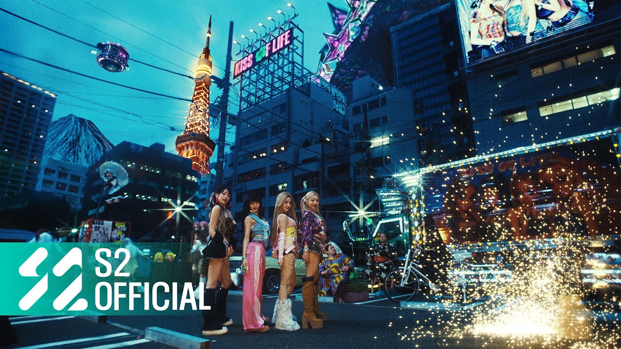 Lucky MV React: KISS OF LIFE Put Tokyo in a Disco Ball and Drove Off With It