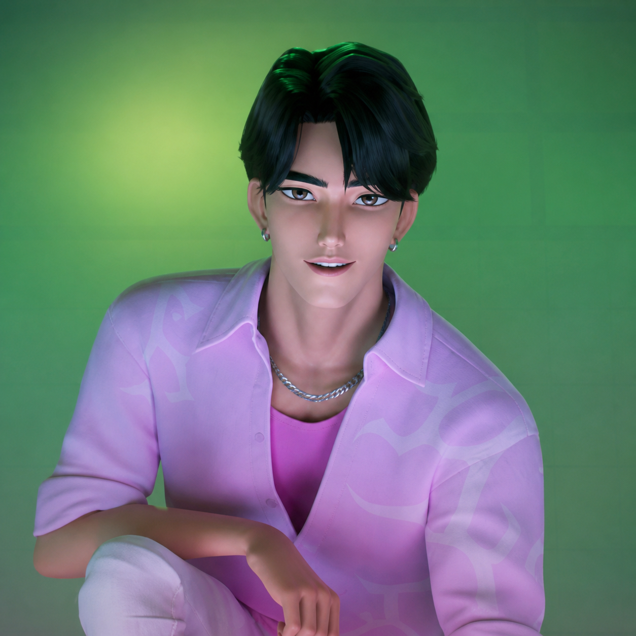 Jinu of the animated SAJA Boys