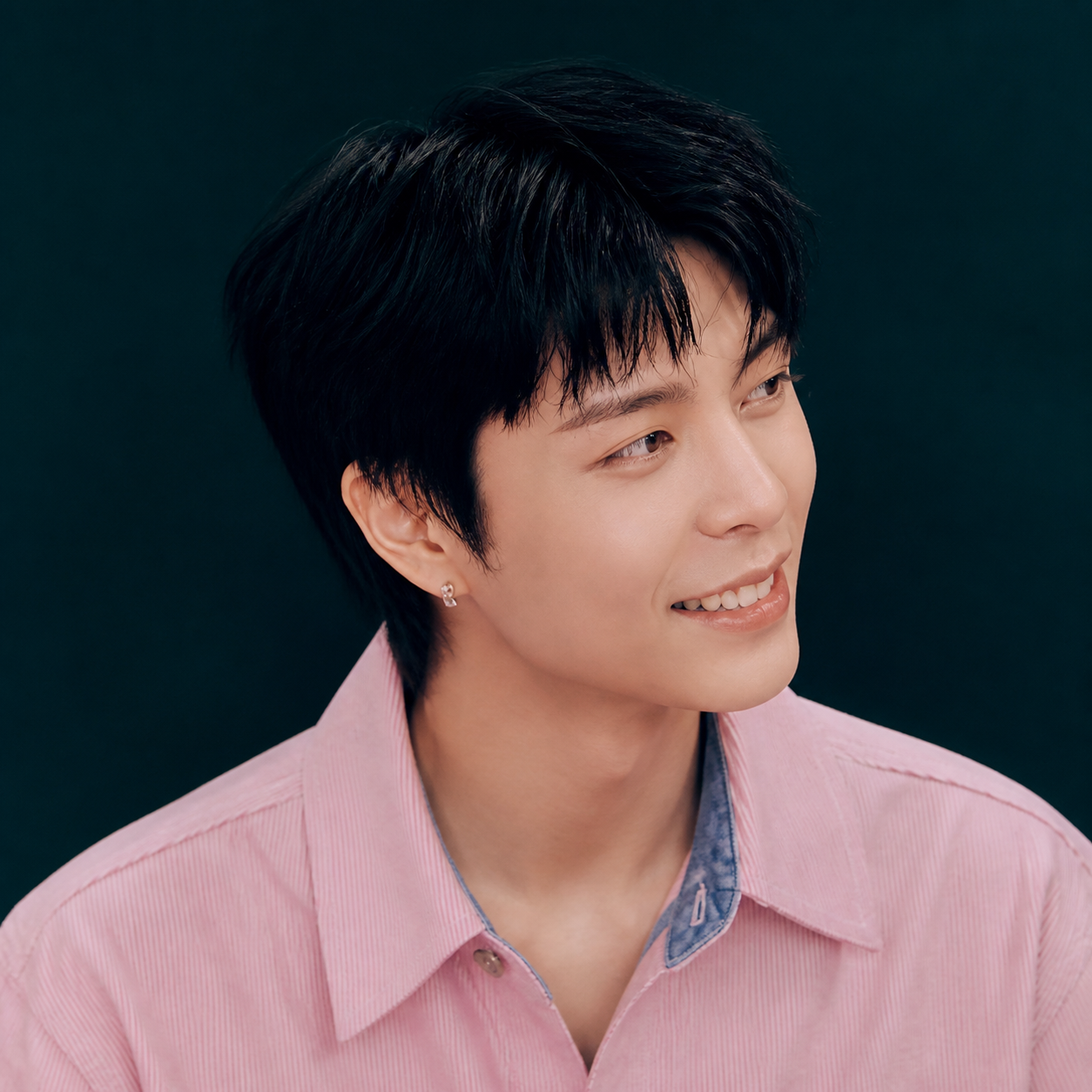 Jungwoo of NCT 127 in the group’s current seven-member 2026 lineup
