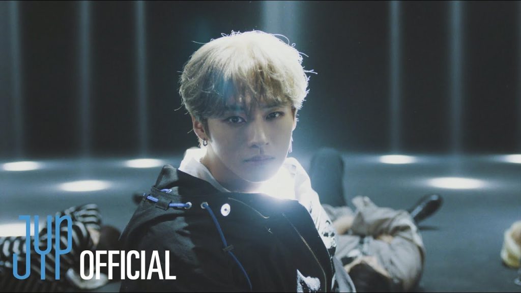 Stray Kids on the abandoned road in the official Lonely St video