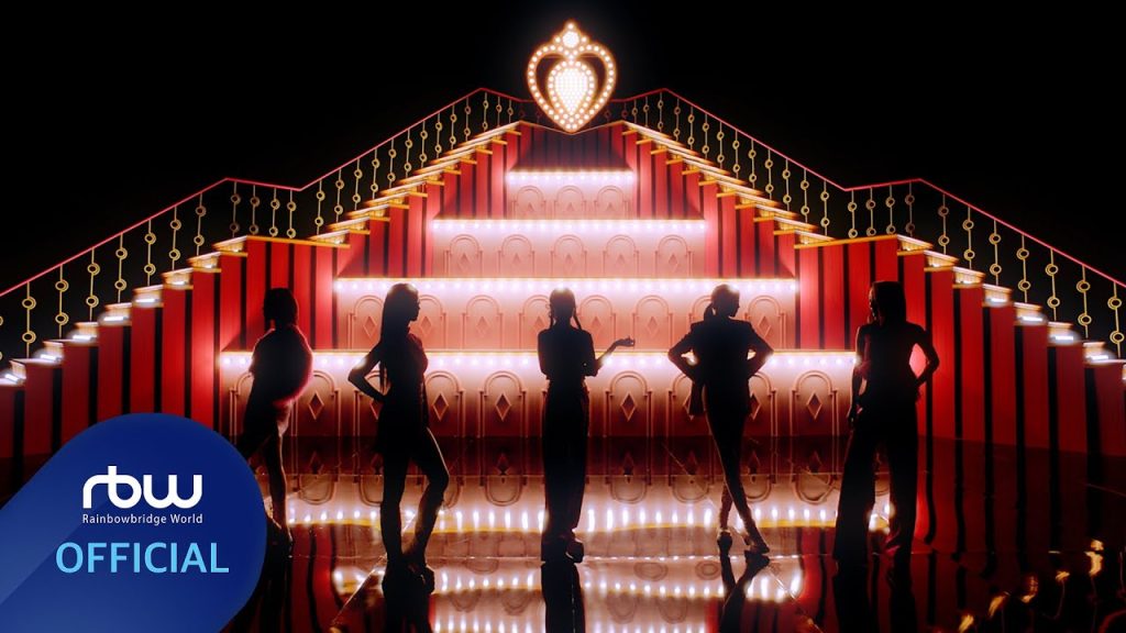 Gyuri, Seungyeon, Nicole, Jiyoung and Youngji together in KARA’s WHEN I MOVE official music video