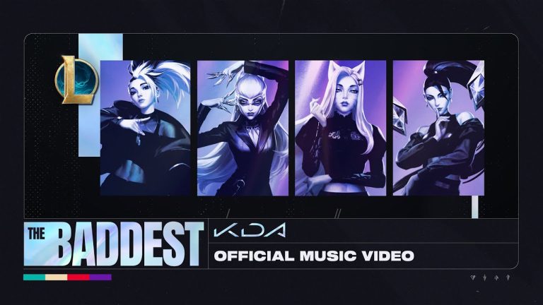THE BADDEST: K/DA Proved a Lyric Video Can Still Walk Into the Room Like a Threat React card