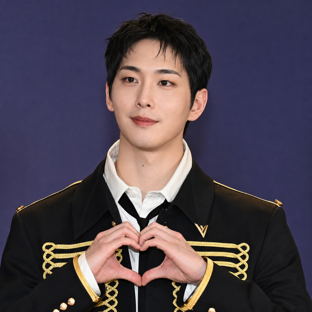Kino of PENTAGON in the group’s seven-member 2026 Hanteo Music Awards lineup