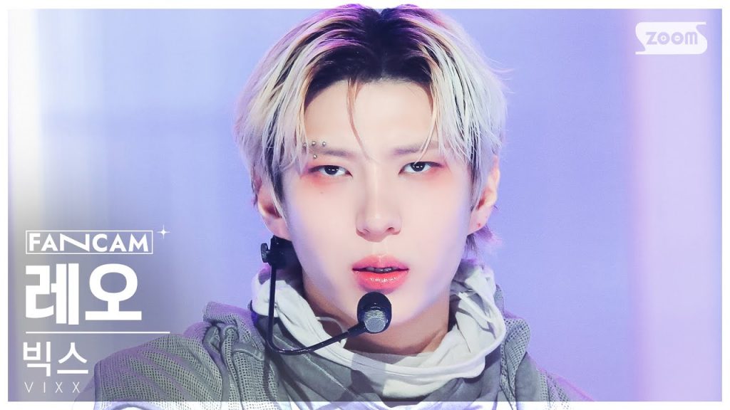 Leo in an official broadcast performance.