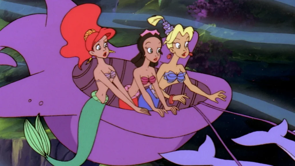 Official episode image from The Little Mermaid S1E14 Eel-Ectric City