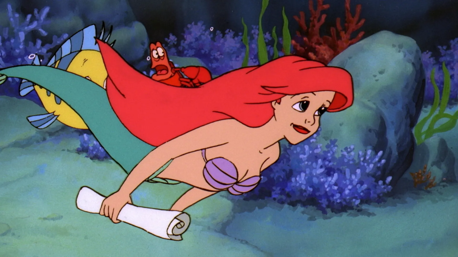 Official episode image from The Little Mermaid S1E6 Message in a Bottle