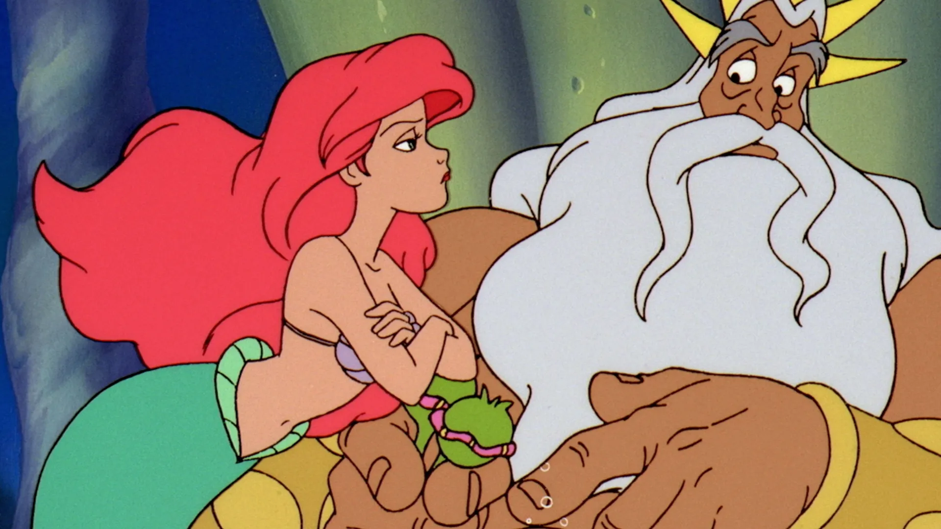Official episode image from The Little Mermaid S2E1 Resigned to It