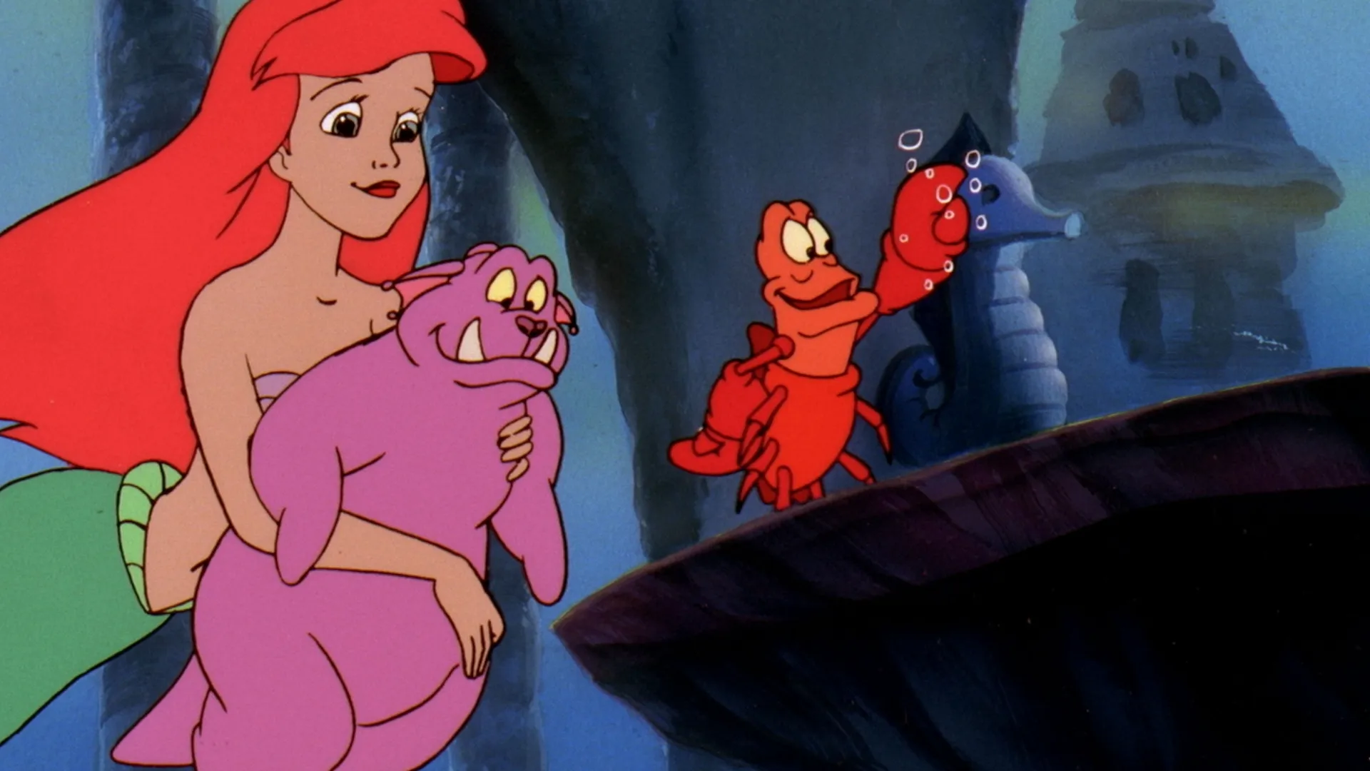 Official episode image from The Little Mermaid S2E4 Against the Tide