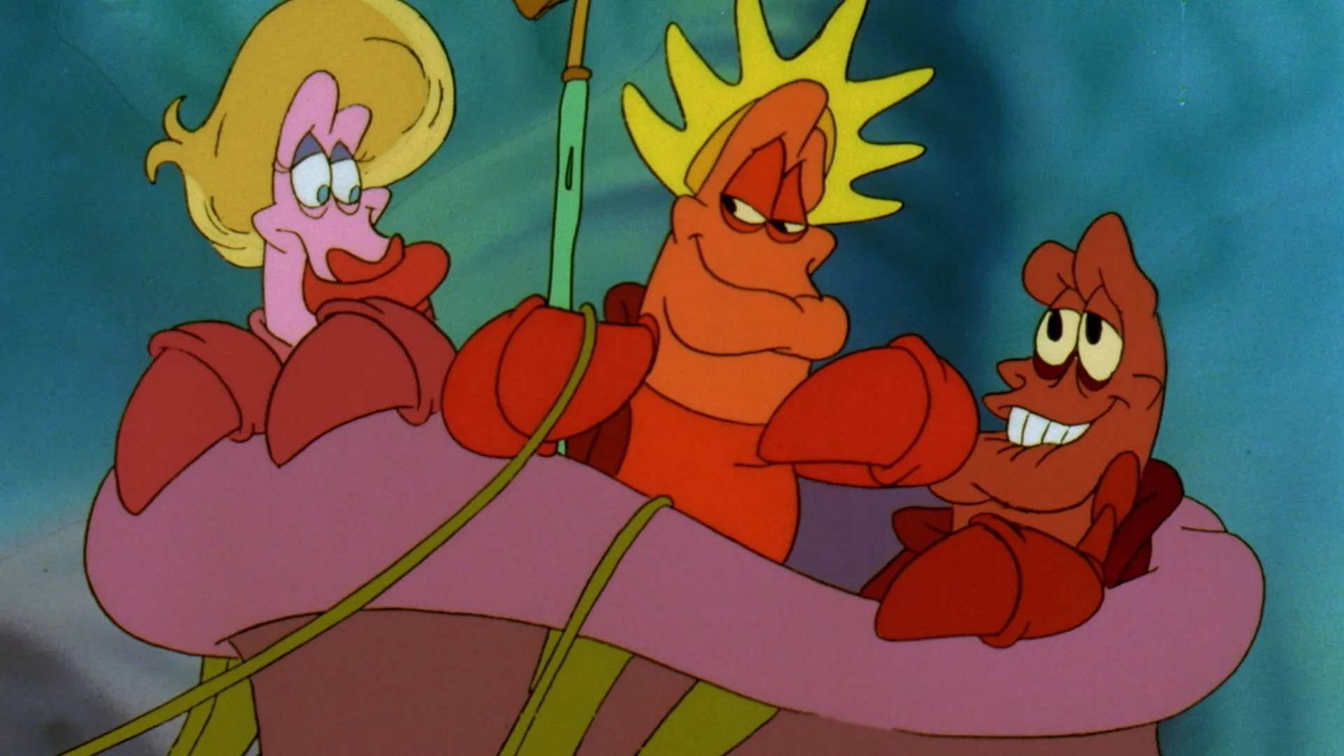 Official episode image from The Little Mermaid S3E2 King Crab