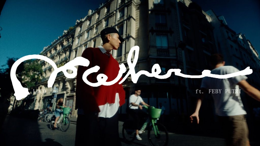 Loco in a real frame from his official 2025 No where video with Feby Putri.