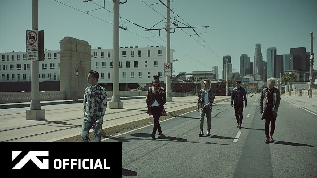 BIGBANG members in five isolated narratives in the LOSER official music video