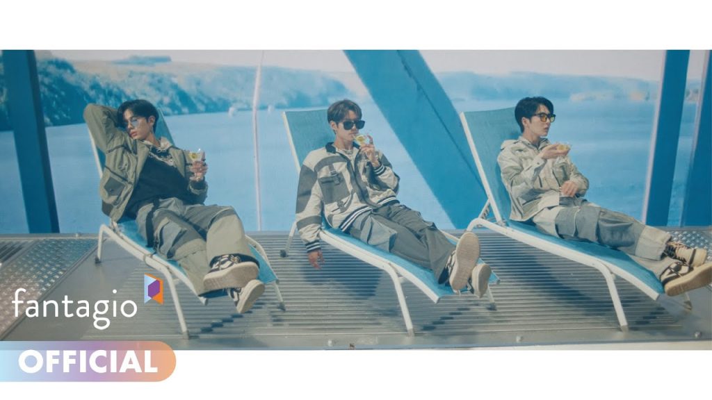 Ji Eunho in a real official LUN8 video frame.