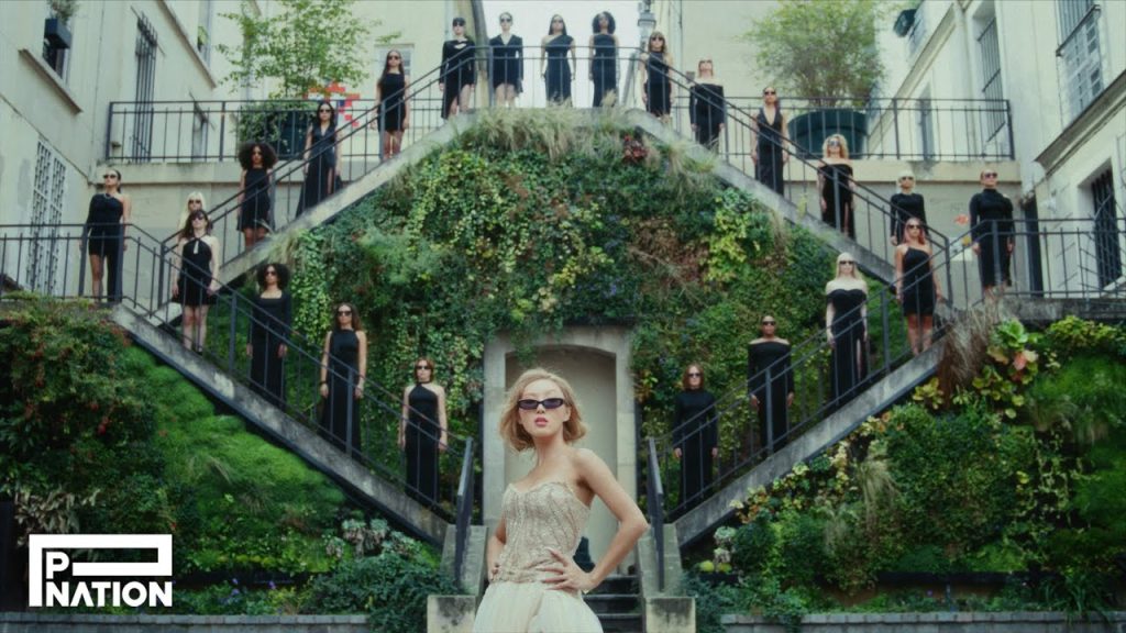 Hwasa in a real official solo music-video frame.