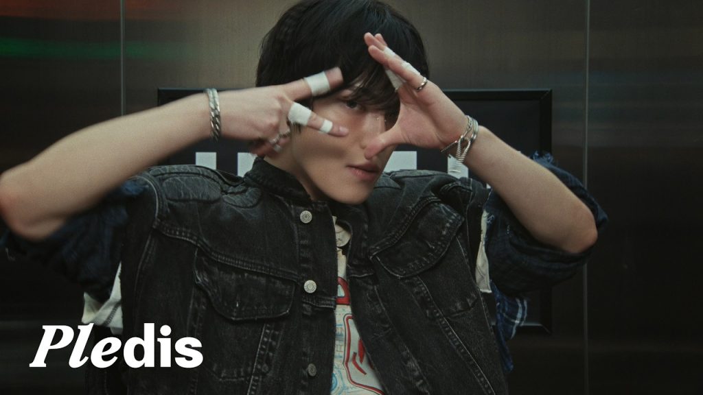 DINO of SEVENTEEN in the LIKE IT music video