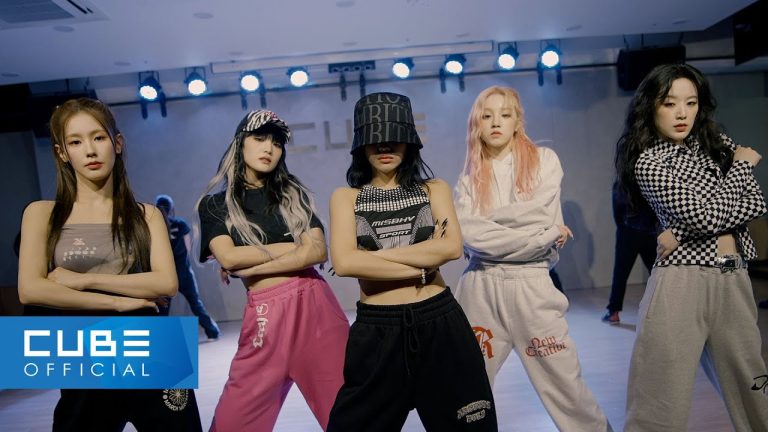 MY BAG Choreography: i-dle Put Five Rap Colors in One Room and Left No Decorative Members React card