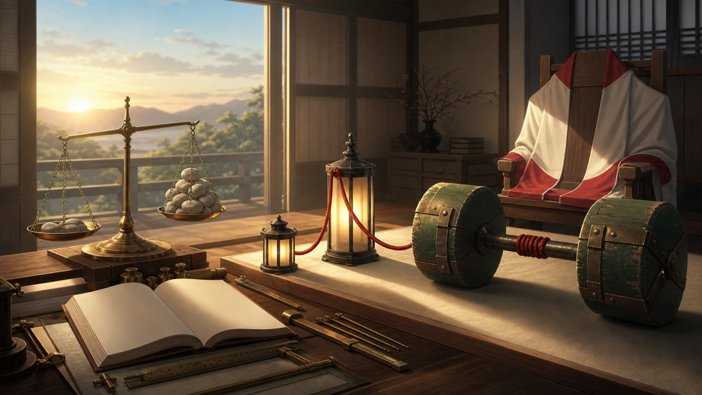 Repaired green training weights, linked lanterns and a slightly favorable balance await a new leader for Naruto Episode 100