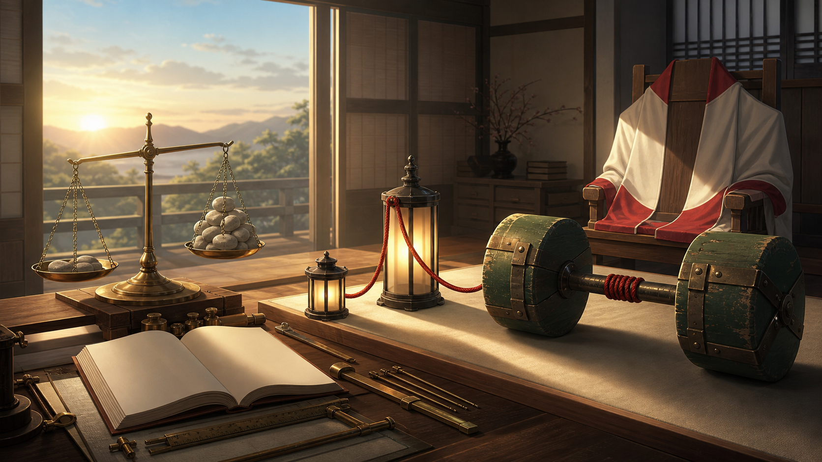 Repaired green training weights, linked lanterns and a slightly favorable balance await a new leader for Naruto Episode 100