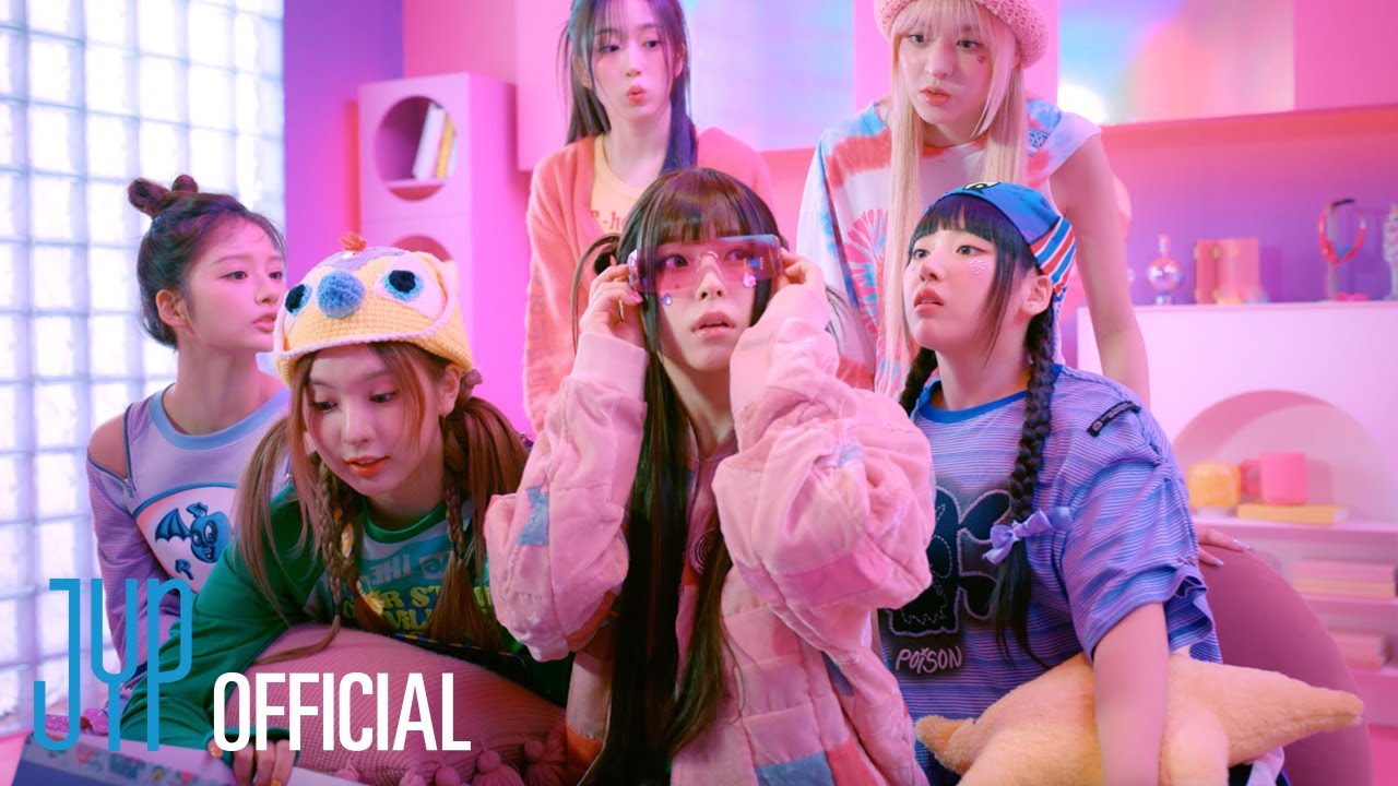 Young, Dumb, Stupid — Official M/V NMIXX React card