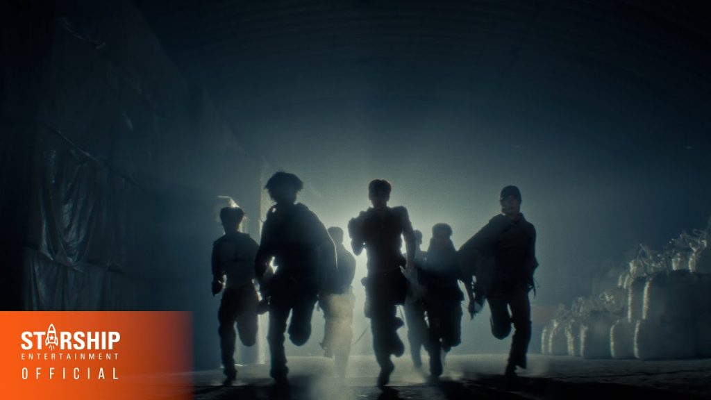 All nine members of CRAVITY in exact playlist video nnBiA1iq8r0.