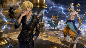 One Piece Episode 185 React: Sanji Lights a Cigarette in Enel’s Lightning