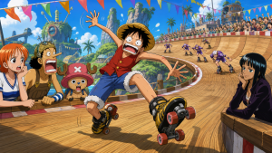 One Piece Episode 213 React: Luffy Cannot Stand Up on Roller Skates