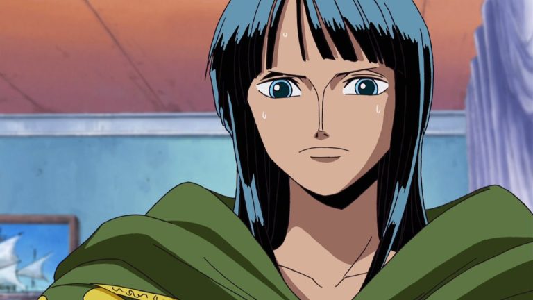 Official One Piece Episode 251 story scene from the Water 7 Robin and sea train arc
