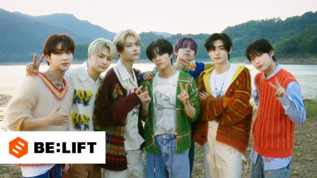 ENHYPEN in the Orange Flower (You Complete Me) Official track video — Memories of youth