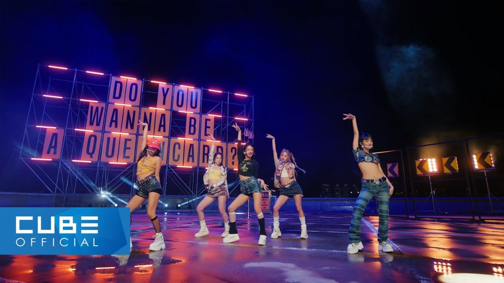 i-dle in exact official video P2WN35hWy4A, used for the React hero, card and social preview.