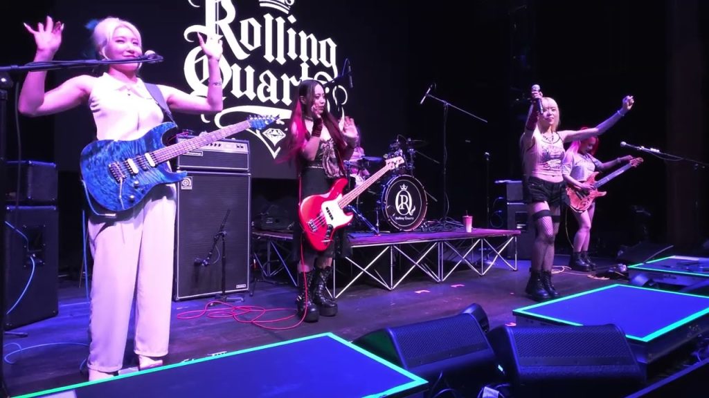Jayoung in a real individual Rolling Quartz performance frame.