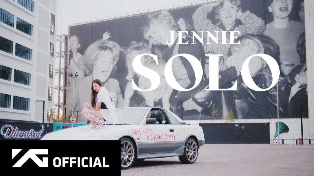 JENNIE claiming independence in the official SOLO music video