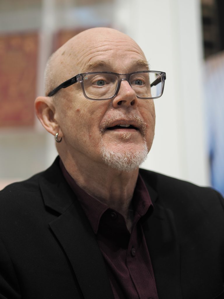 Fantasy and science-fiction author Tad Williams at the Frankfurt Book Fair in 2025