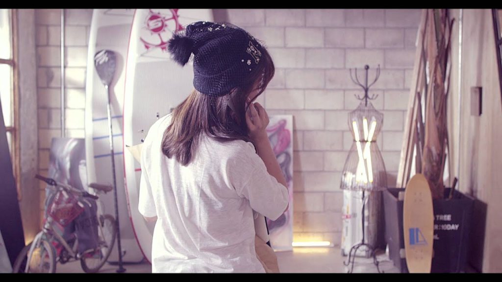Taeil of Block B in the official Inspiring music video.
