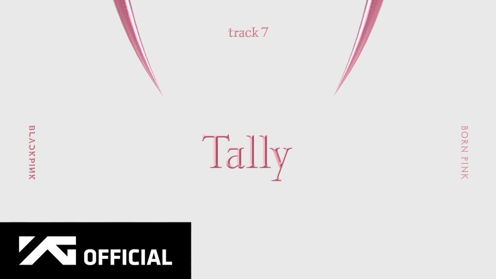 Official BLACKPINK Tally album artwork used for the exact audio React