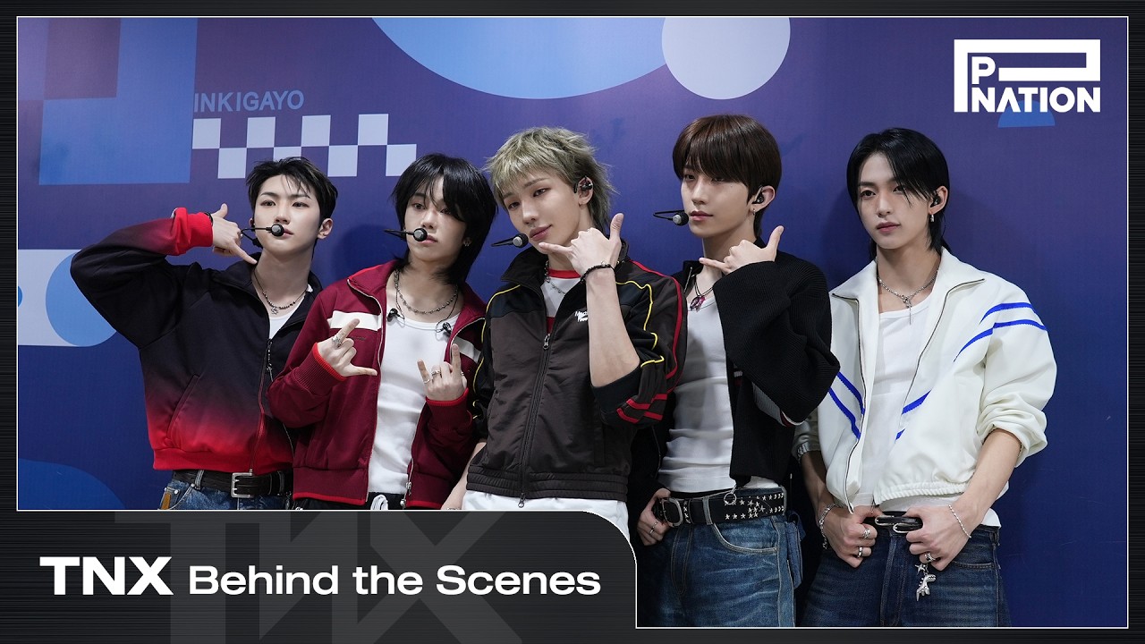 TNX members Taehun, Hyunsoo, Junhyeok, Hwi and Sungjun together in color